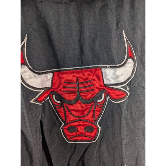 Vintage 1990s Chicago Bulls Zip Up Jacket - Size Large - Picture 10 of 11